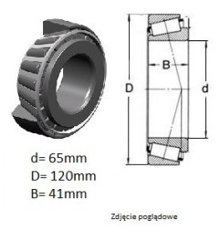 ŁOŻYSKO  STOŻKOWE 33213