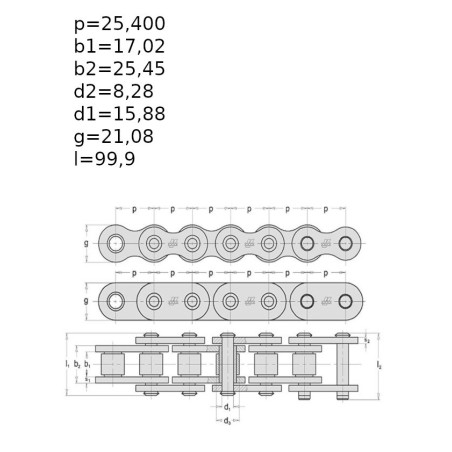 ŁAŃCUCH 16B-3  (op. 5m)