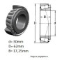 ŁOŻYSKO  STOŻKOWE 30206 TIMKEN