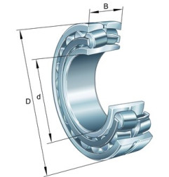 ŁOŻYSKO  BARYŁKOWE 22222 EK SKF