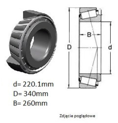 ŁOŻYSKO  STOŻKOWE 527-766  Kraśnik/PBF +  Kraśnik