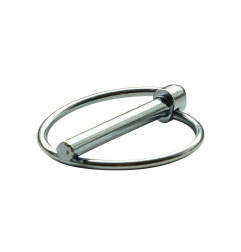 PRZETYCZKA Z KÓŁKIEM SPRĘŻYN.- 8mm ,(sprzedawane po 100szt) 413D
