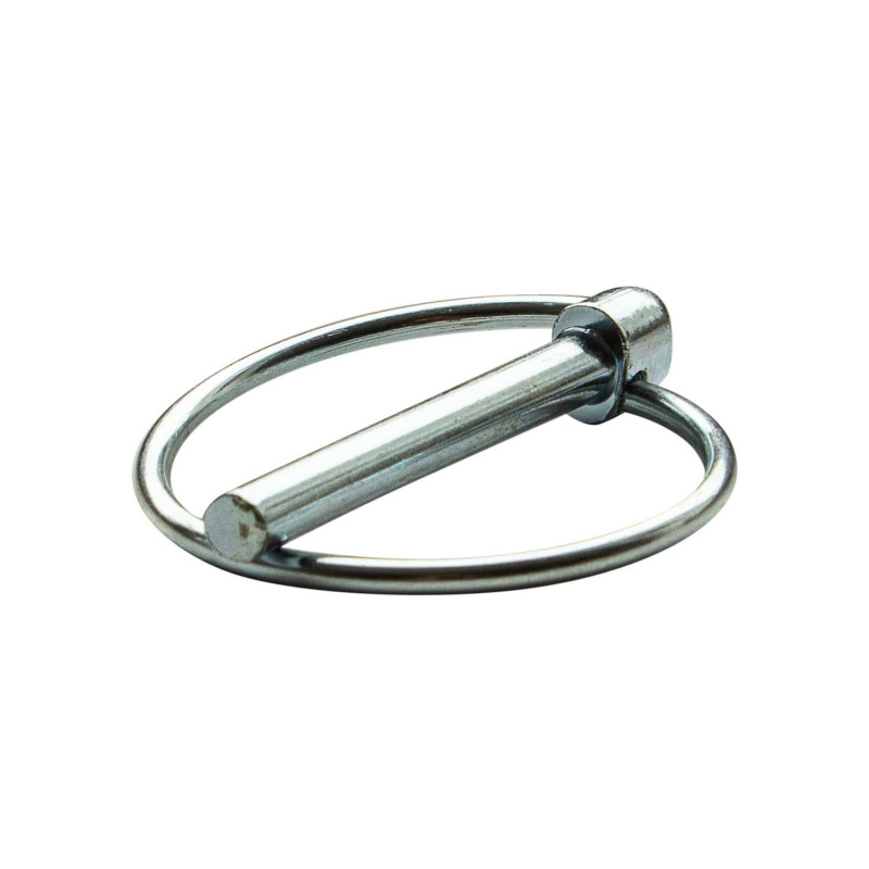 PRZETYCZKA Z KÓŁKIEM SPRĘŻYN.- 8mm ,(sprzedawane po 100szt) 413D