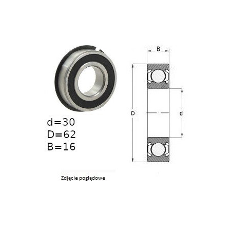 ŁOŻYSKO  KULKOWE 6206 NR C3 JAPAN