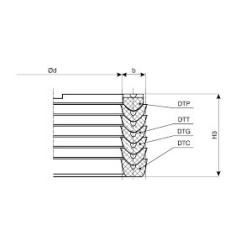 ZEST. USZCZEL. DT3 wym.60/80/37 (7szt. na komplet)