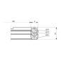 ZEST. USZCZEL. DT1 wym.100/120/20 (3szt. na komplet)