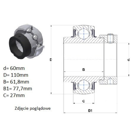 ŁOŻYSKO  SAMONASTAWNE  A212  G2 