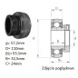 ŁOŻYSKO  SAMONASTAWNE     57.2x110x53.1/22,1