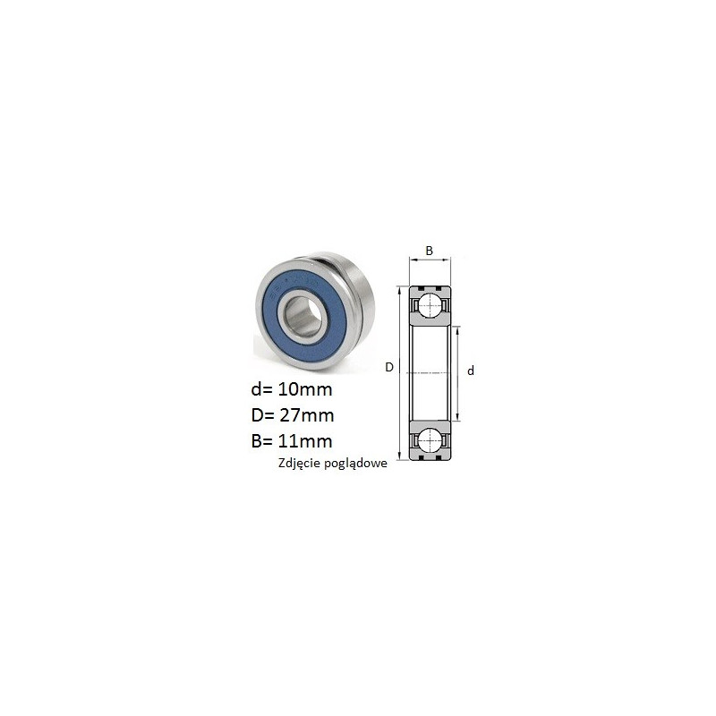 ŁOŻYSKO  KULKOWE B10-50 2RS 