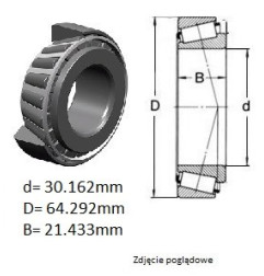ŁOŻYSKO  STOŻKOWE  M86649/10   7001746