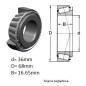 ŁOŻYSKO  STOŻKOWE CBK 091  639180 