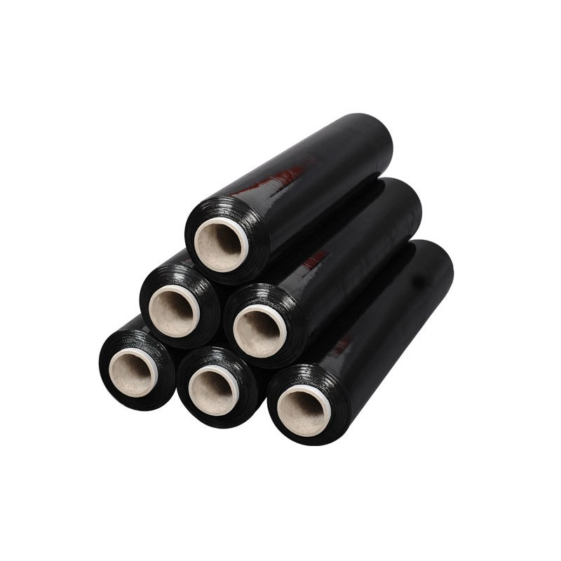 FOLIA STRETCH- ROLKA 1,5kg., czarna