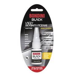 KLEJ - BONDINI-PLUS "czarny"  6g  ( 02-113 ) wodoodporny  ( op.24szt. )