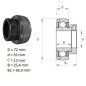 ŁOŻYSKO  SAMONASTAWNE FD207     35x72x38.9/17