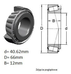ŁOŻYSKO  STOŻKOWE 977908, motoryzacyjne 