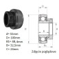 ŁOŻYSKO  SAMONASTAWNE  ES211 G2      55x100x48.4/24