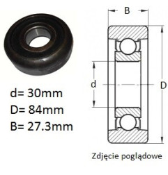 ŁOŻYSKO  KUL. MASZTU WÓZKA  SBRT 3084  Kraśnik (opak. 30 szt.)