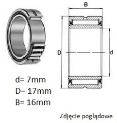 ŁOŻYSKO  IGIEŁKOWE NKI 7/16 