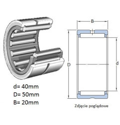 ŁOŻYSKO  IGIEŁKOWE NK 40/20 