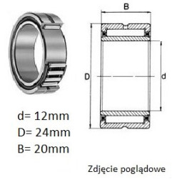 ŁOŻYSKO  IGIEŁKOWE NKI 12/20 