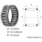 ŁOŻYSKO  IGIEŁKOWE K25,4/33,336/25,4 