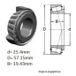 ŁOŻYSKO  STOŻKOWE LM84548/M84510