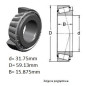 ŁOŻYSKO  STOŻKOWE LM67048/10,  CBK088 ( op.przemysłowe )
