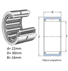 ŁOŻYSKO  IGIEŁKOWE NK 22/16 