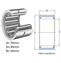 ŁOŻYSKO  IGIEŁKOWE NK 70/35 