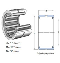 ŁOŻYSKO  IGIEŁKOWE NK 105/36 