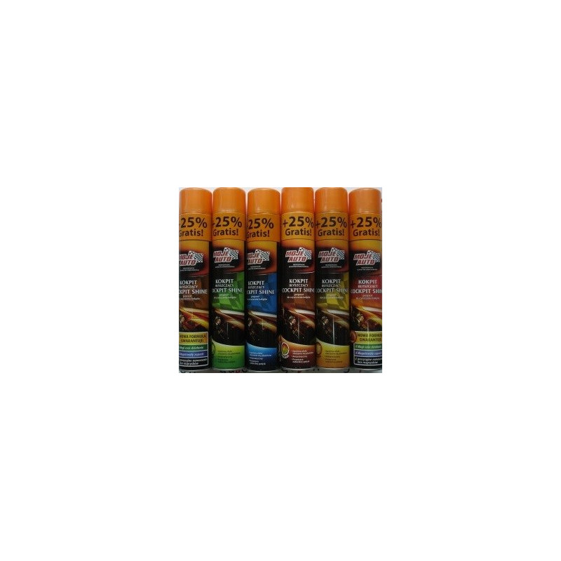 PLAK MIX ZAPACHÓW 750ml Preparat do czyszczenia kokpitu  ( op.24szt. )  