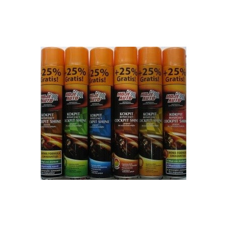 PLAK MIX ZAPACHÓW 750ml Preparat do czyszczenia kokpitu  ( op.24szt. )  