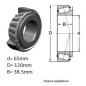 ŁOŻYSKO  STOŻKOWE JH 211749/211710  CBK278 