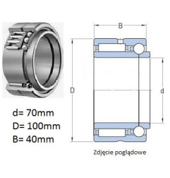 ŁOŻYSKO IGIEŁKOWE NKIB 5914 JAMA 