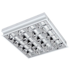 Oprawa rastrowa lampy 4x18W - używana 60x60