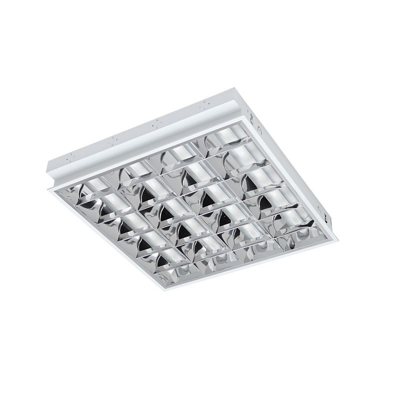 Oprawa rastrowa lampy 4x18W - używana 60x60