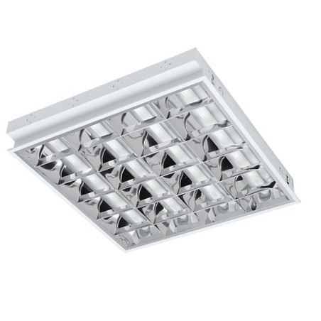 Oprawa rastrowa lampy 4x18W - używana 60x60