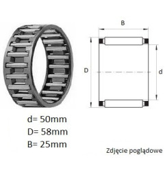 ŁOŻYSKO  IGIEŁKOWE K55X60X27