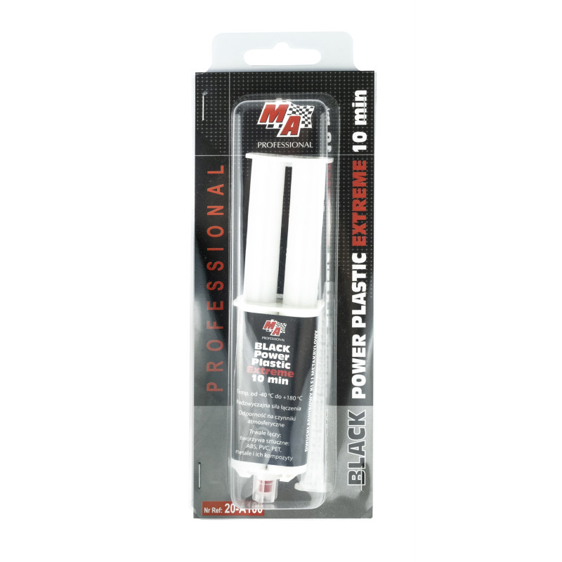 POWER PLASTIC EXTREME BLACK 25 mil.+miksery