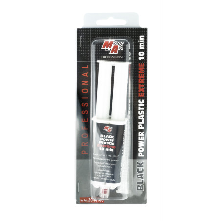 POWER PLASTIC EXTREME BLACK 25 mil.+miksery
