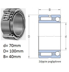 ŁOŻYSKO IGIEŁKOWE NKIA 5914