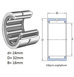 ŁOŻYSKO  IGIEŁKOWE NK24/16A