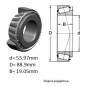 ŁOŻYSKO  STOŻKOWE LM 806649/610 TIMKEN