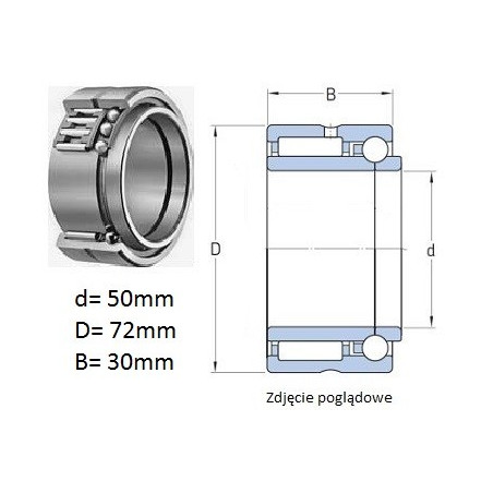 ŁOŻYSKO IGIEŁKOWE NKIB 5910