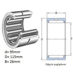 ŁOŻYSKO  IGIEŁKOWE NK 95/26