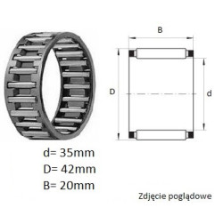 ŁOŻYSKO  IGIEŁKOWE K35/42/20