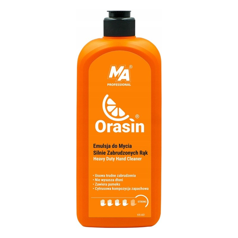 Emulsja do silnie zabrudzonych rąk 550g ORASIN