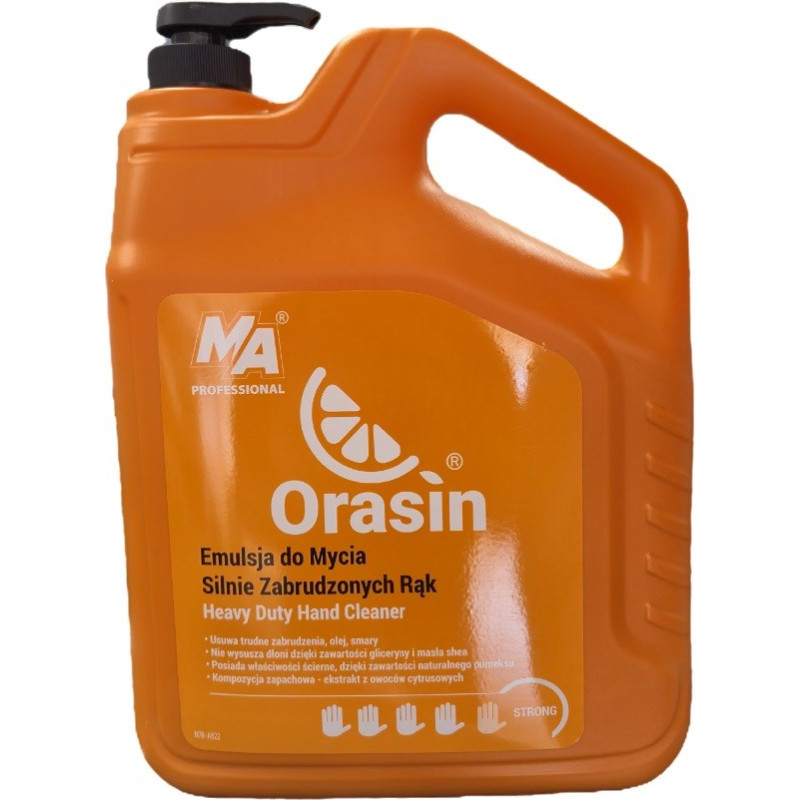 Emulsja do silnie zabrudzonych rąk 5,5kg ORASIN