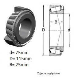 ŁOŻYSKO  STOŻKOWE  JLM 714149/110 