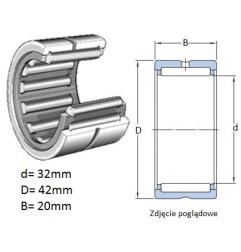 ŁOŻYSKO  IGIEŁKOWE NK 32/20 
